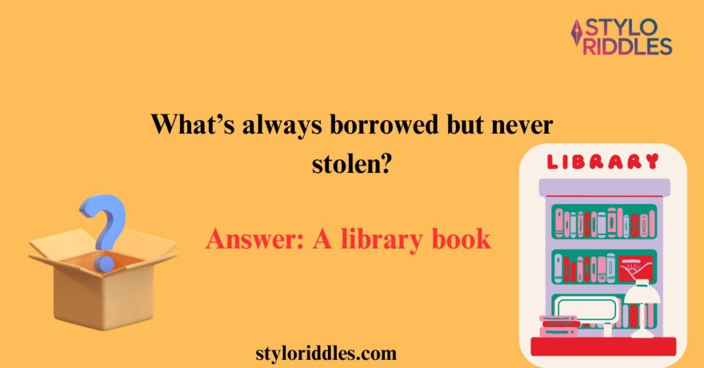 130+ Library Riddles With Answers