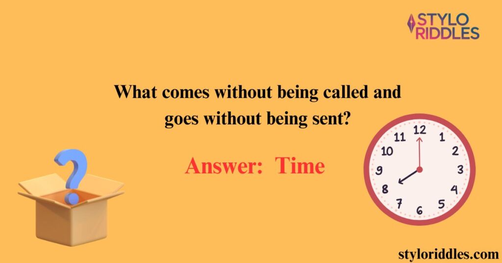 90+ Time Riddles With Answers