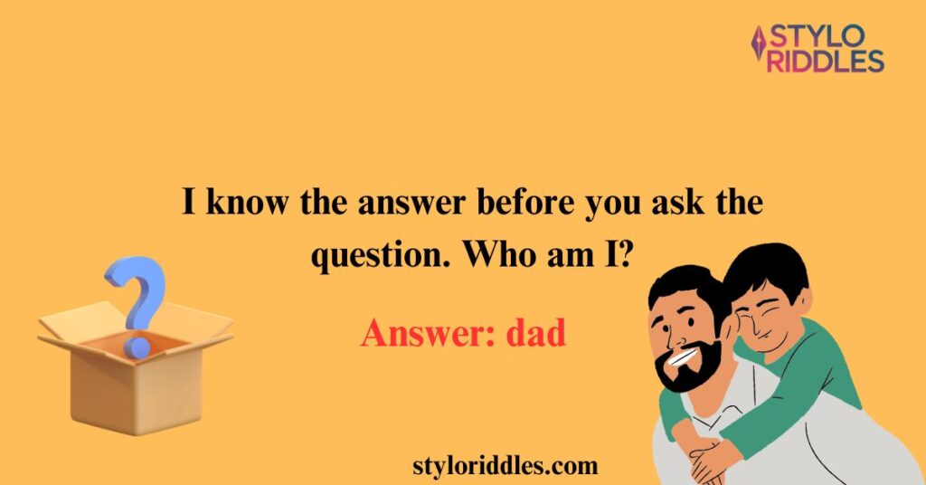 Riddles For Dads