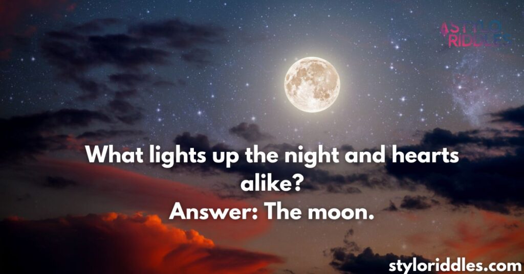 Romantic Moon Riddles