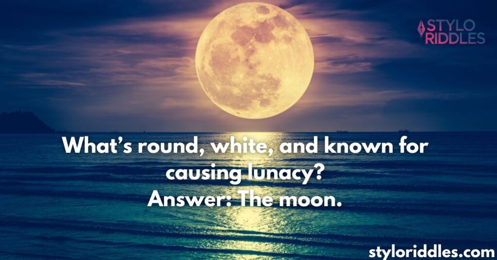 Unpredictable Moon Riddles