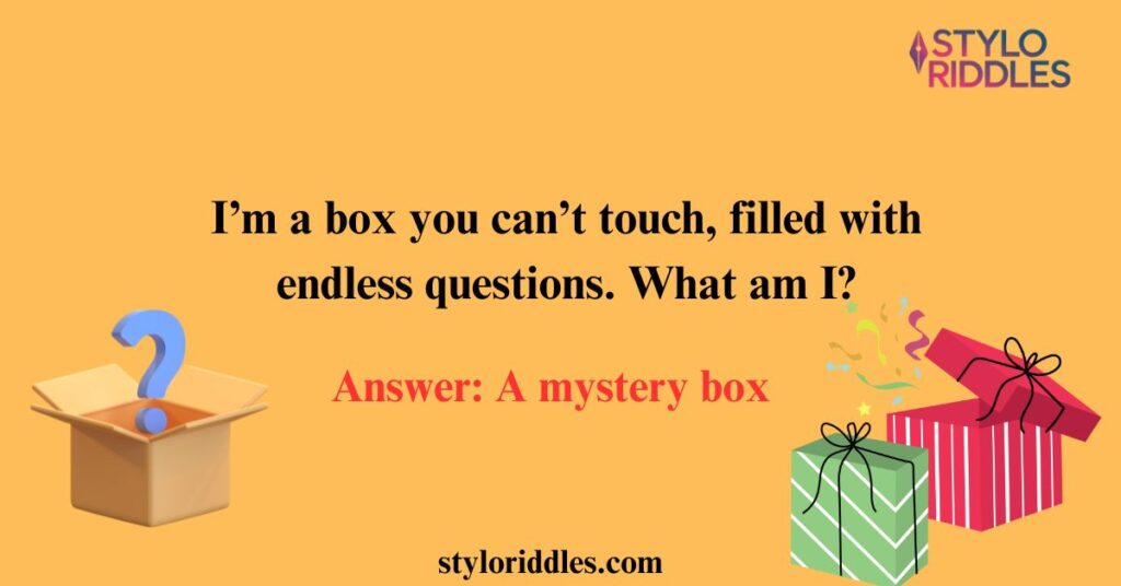 box riddle