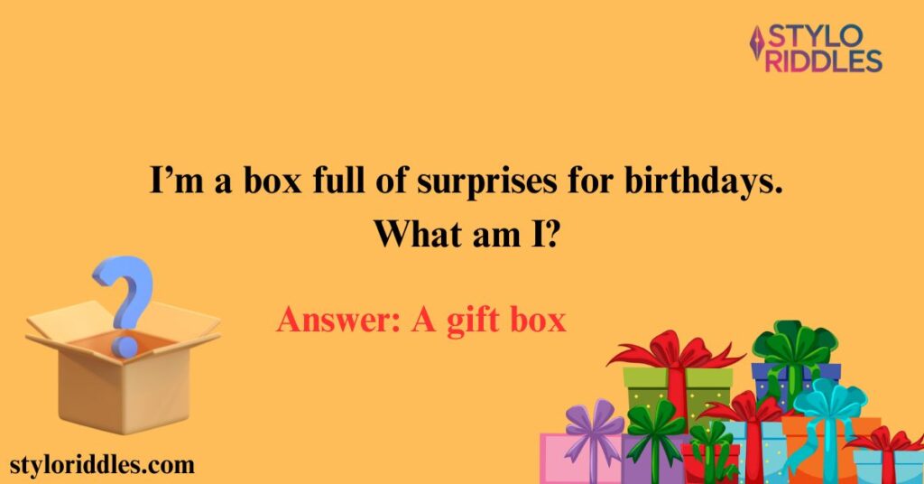 box riddles with answers