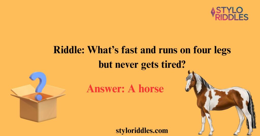 horse scavenger hunt riddles