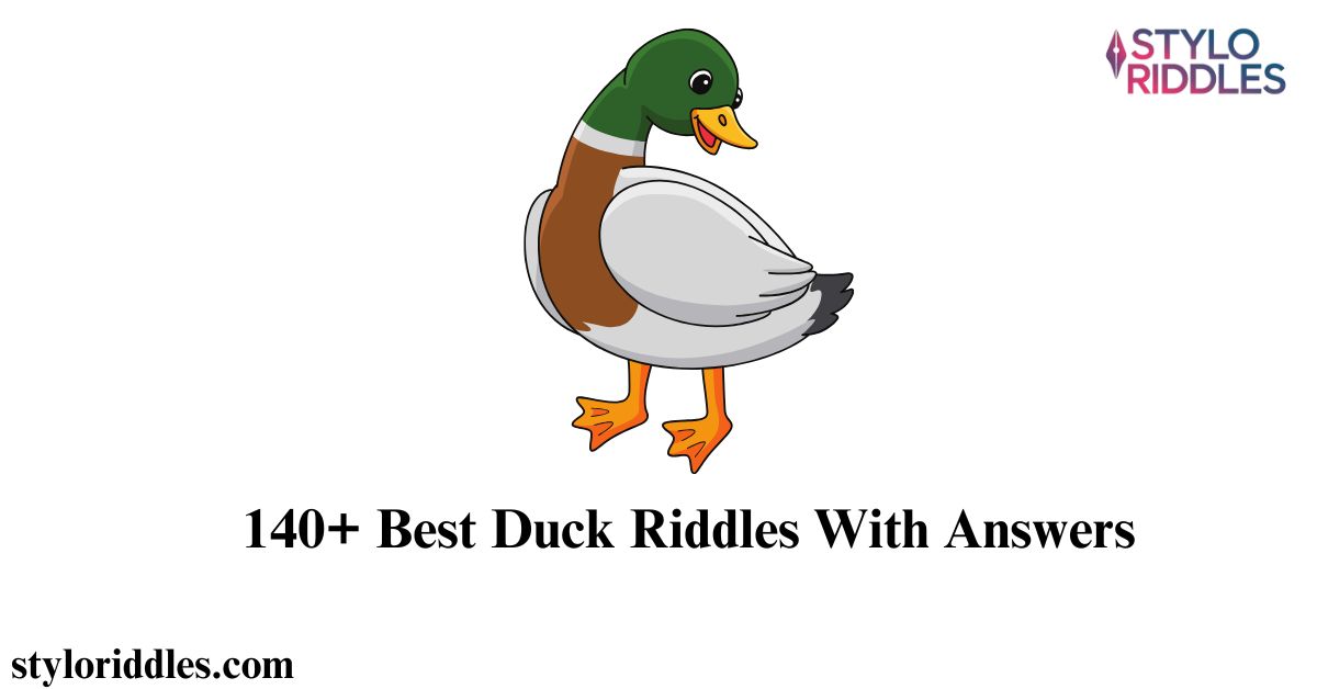 Best Duck Riddles With Answers