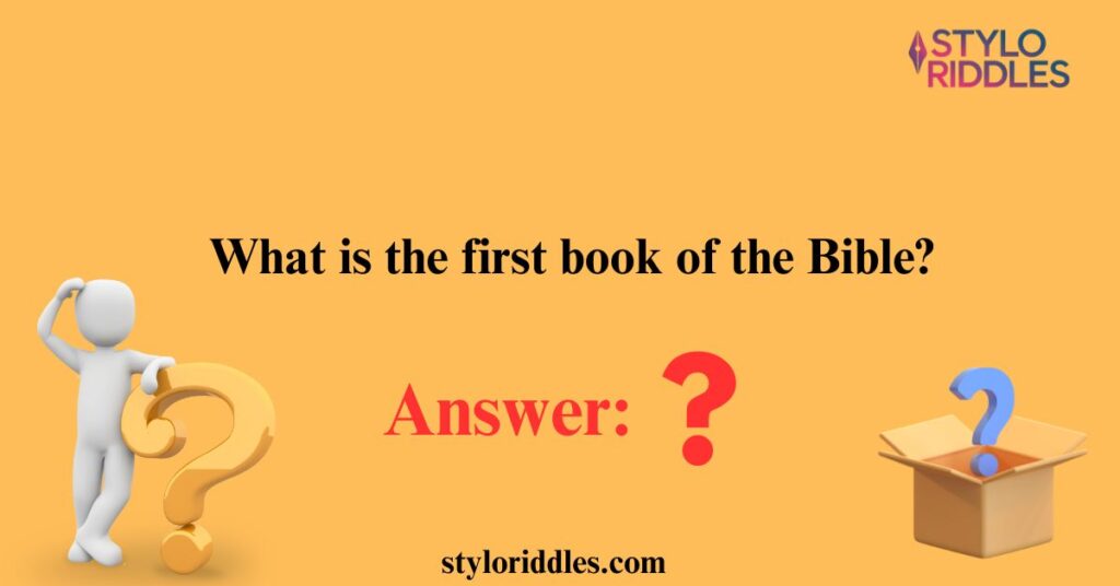 Bible Riddles