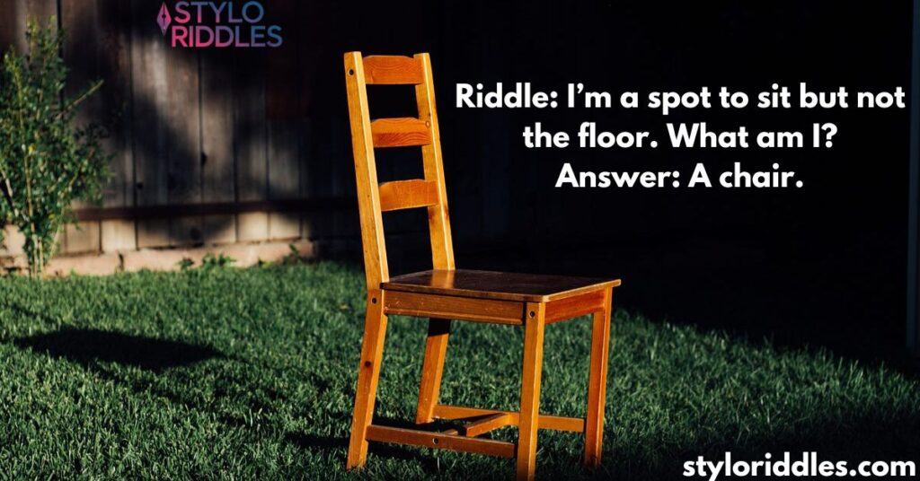 Fun Chair Riddles for Kids