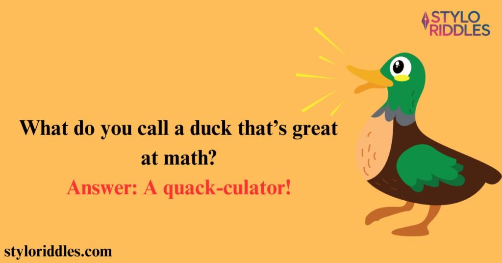 Fun-Loving Duck Riddles