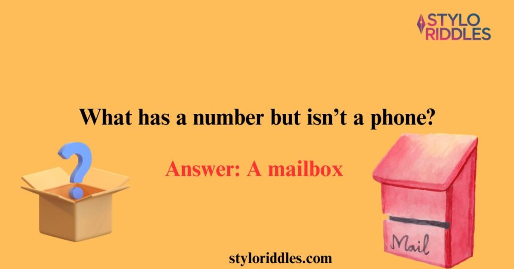 Mailbox Riddles 