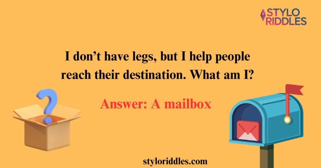 Riddle for Mailbox