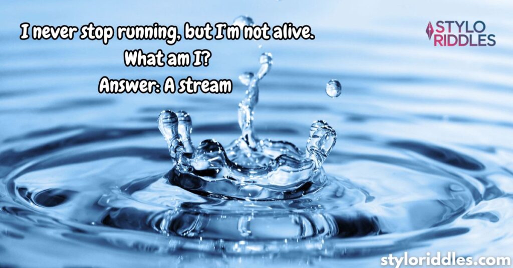 Unique Water Riddles That Test Your Wit