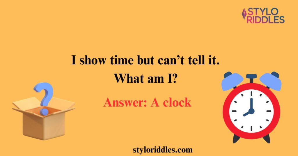 clock riddle