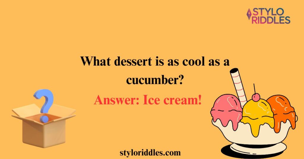 ice cream riddles