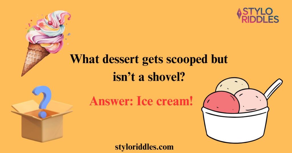 riddles ice cream