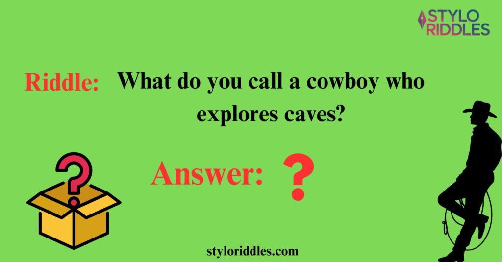 Cowboy Adventure Riddles