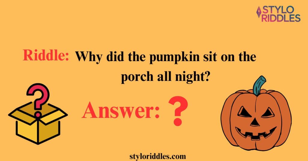 Pumpkin Riddles That’ll Crack You Up