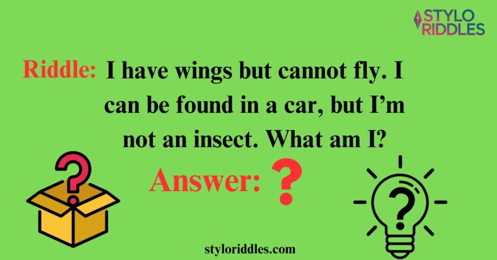 Quirky Object Riddles