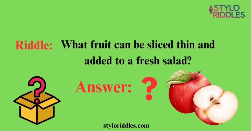 apple riddle