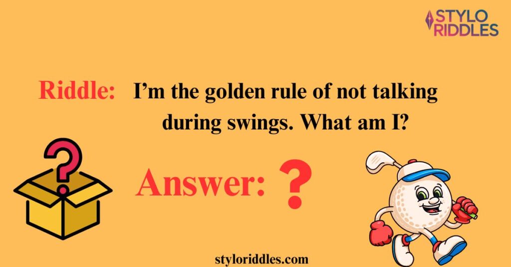 golf riddles