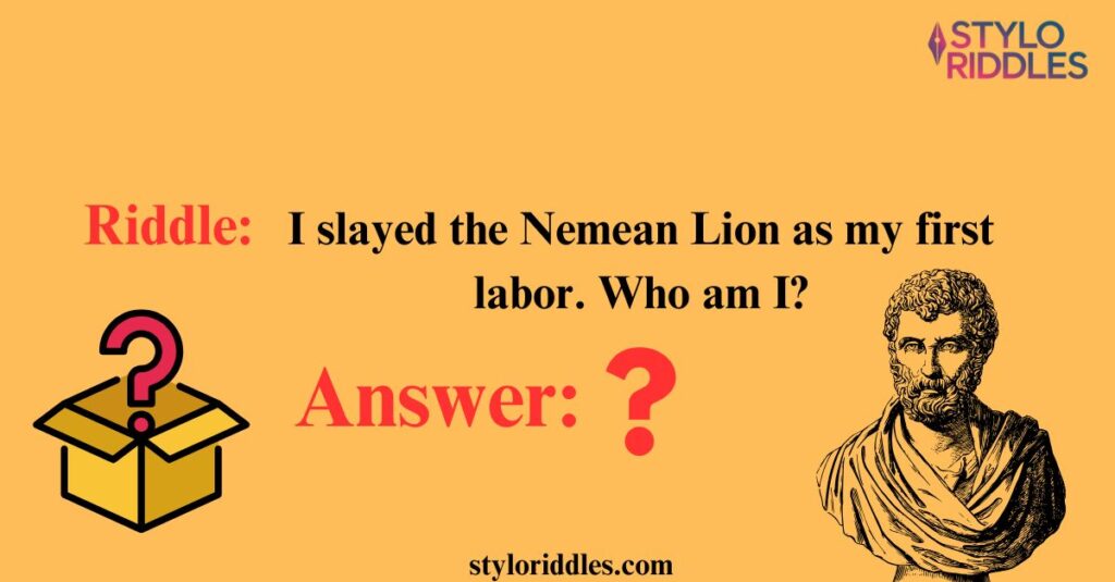 greek mythology riddles