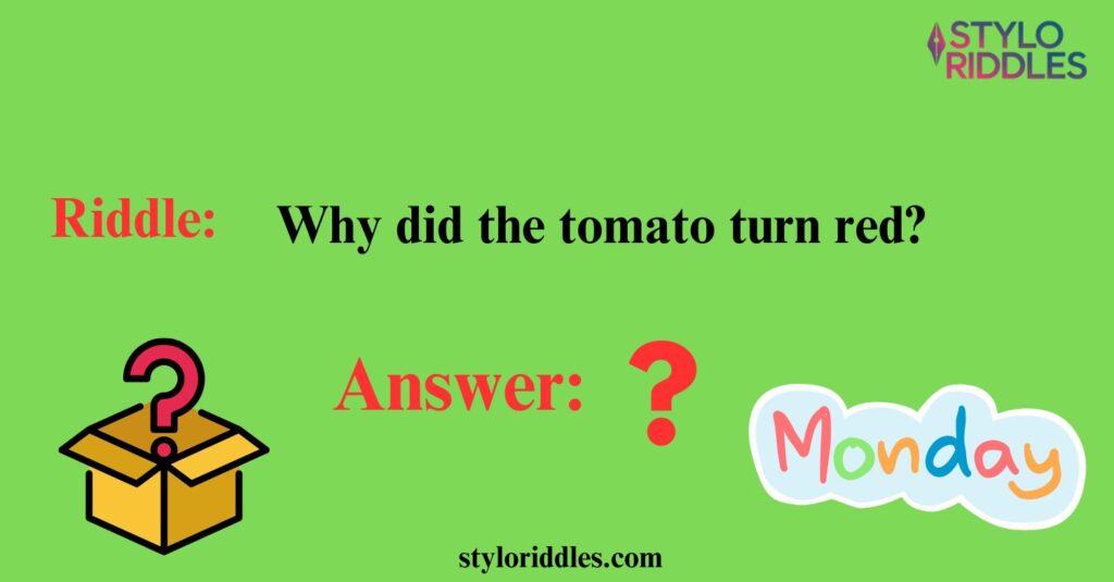 monday riddle