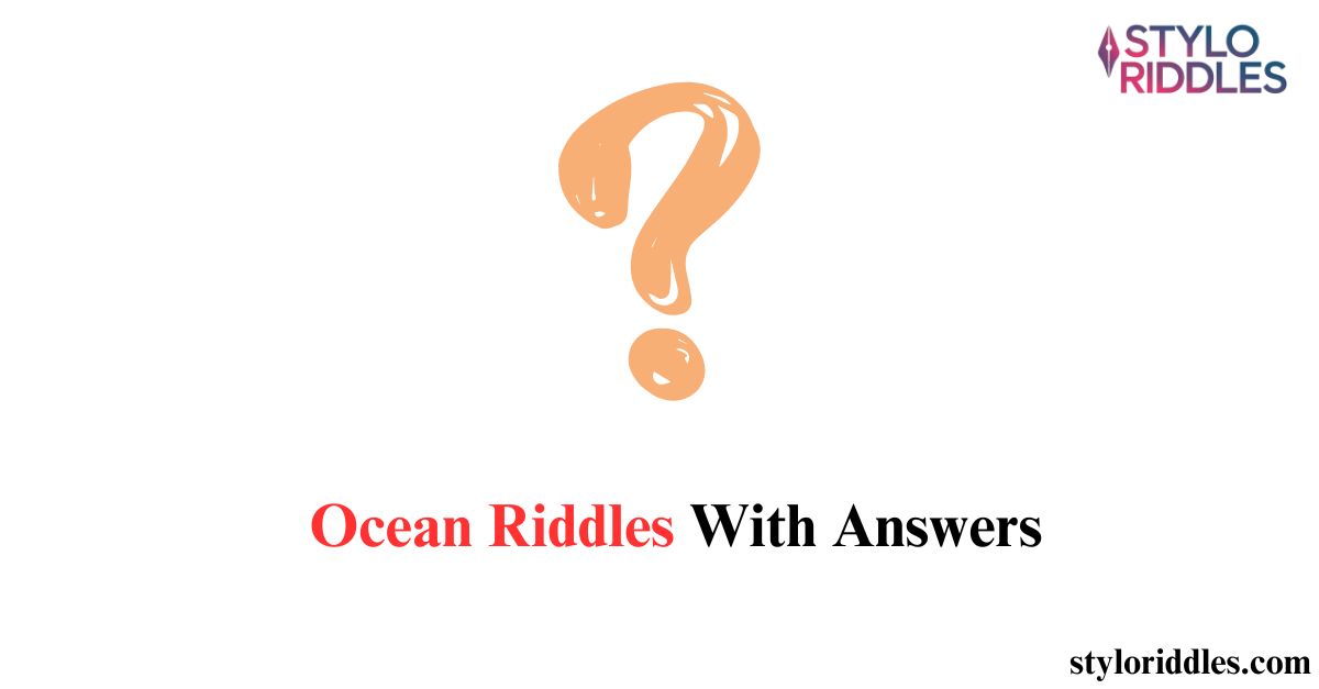 ocean riddles