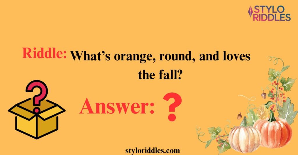 pumpkin pie riddle