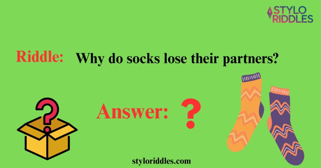 riddle about socks