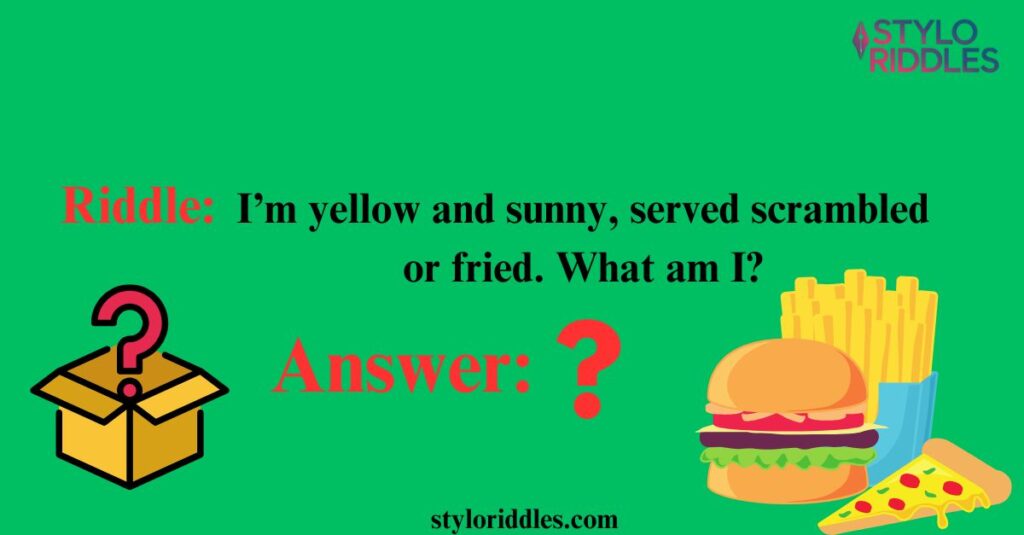 riddles about food