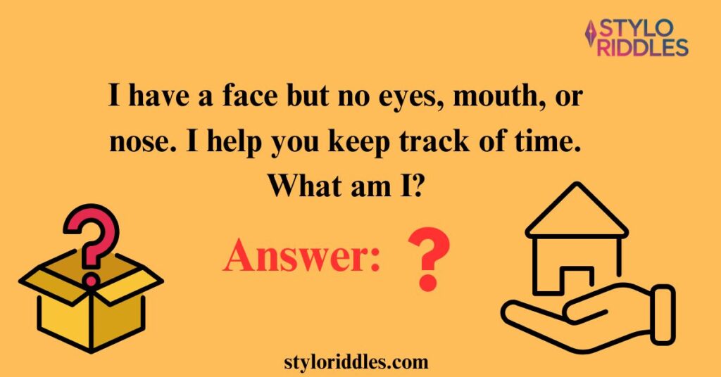 riddles for household items