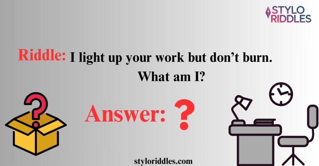 riddles for the workplace