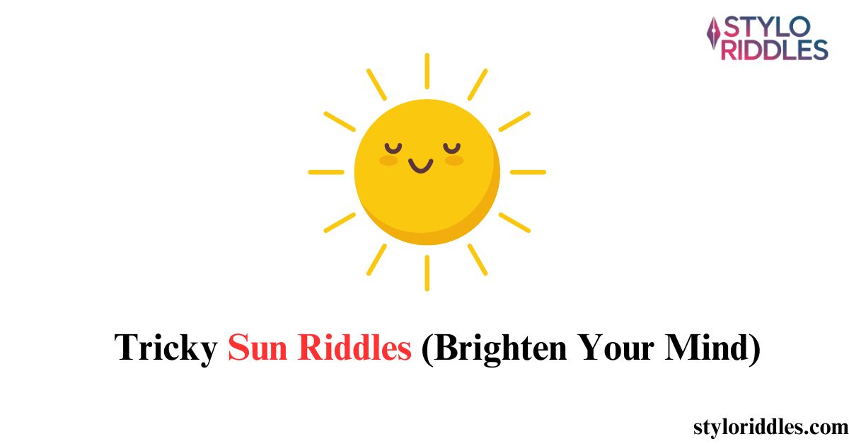 sun riddles