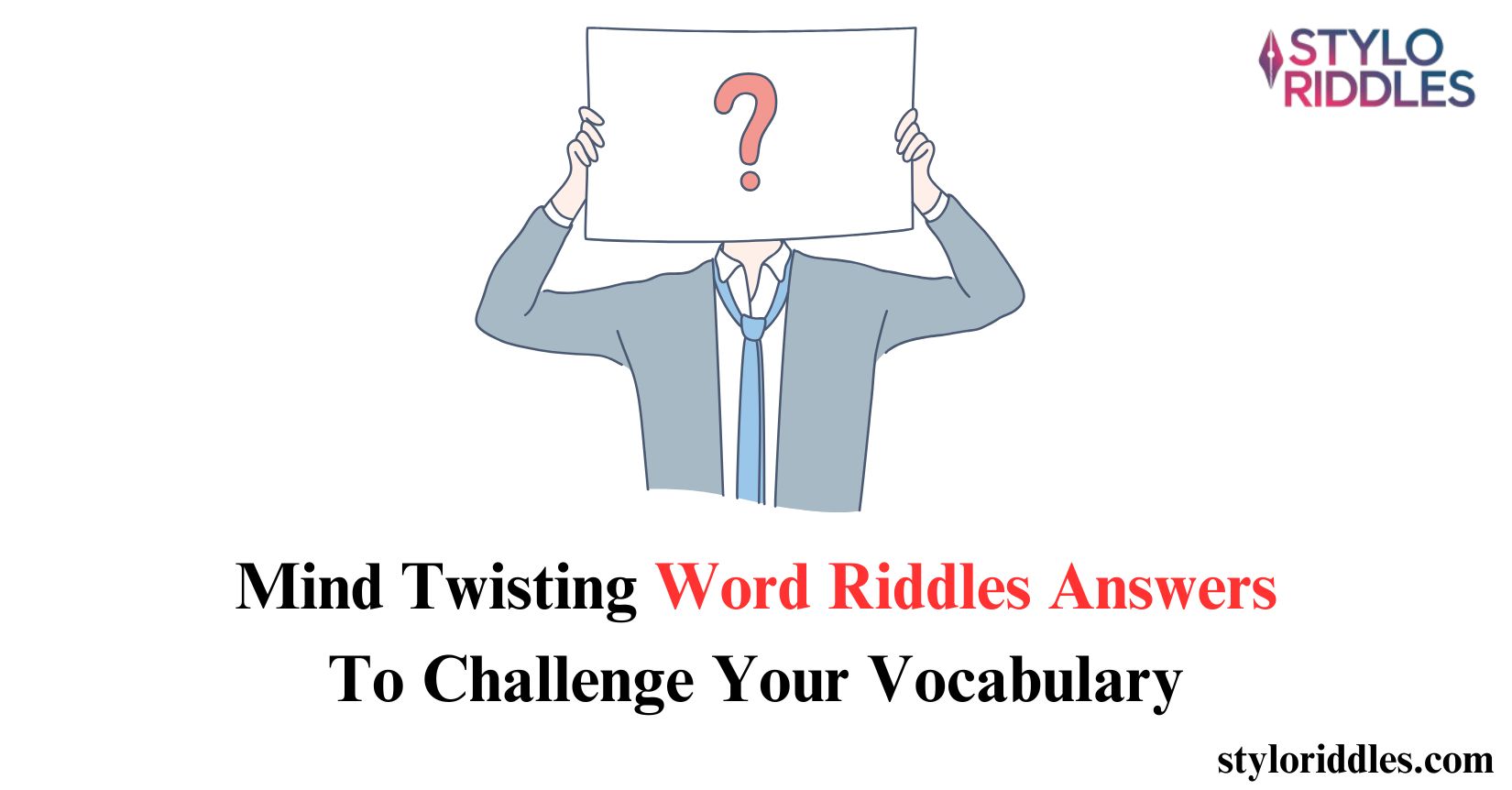 word riddles answers