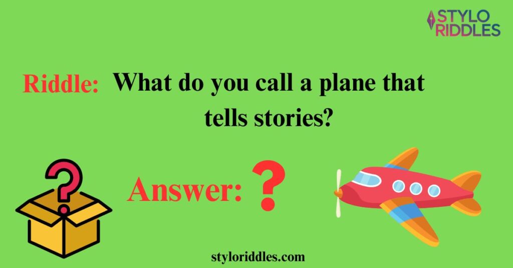 Aviation Adventures Clever Airplane Riddles