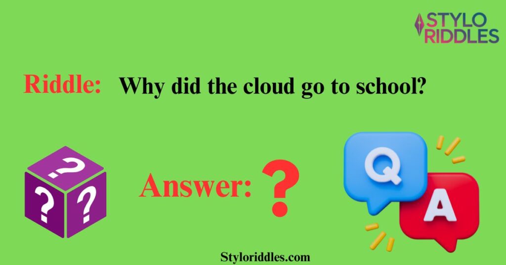 Funny Cloud Riddles with Solutions for a Good Laugh