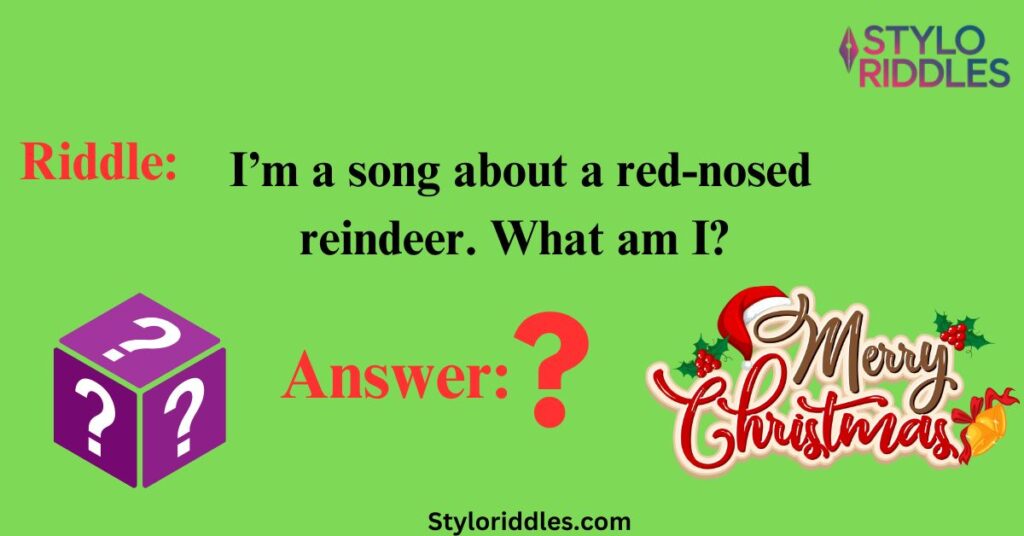 Jolly Jingles Riddles About Christmas Songs