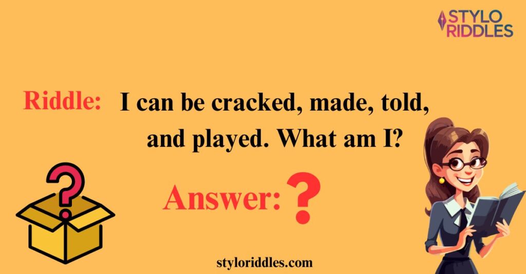 Riddles for the Imaginative Thinkers