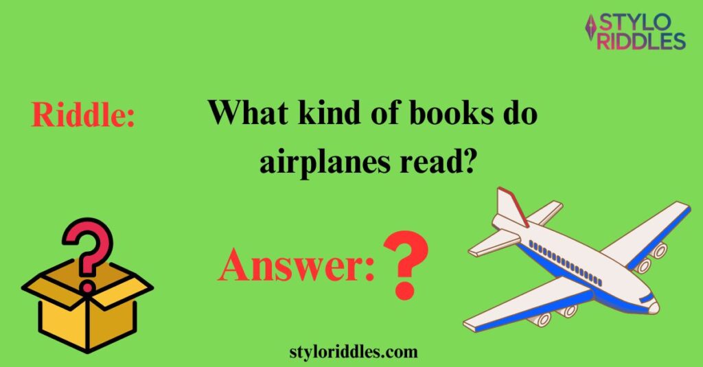 Sky Adventures Airplane Riddles for Kids