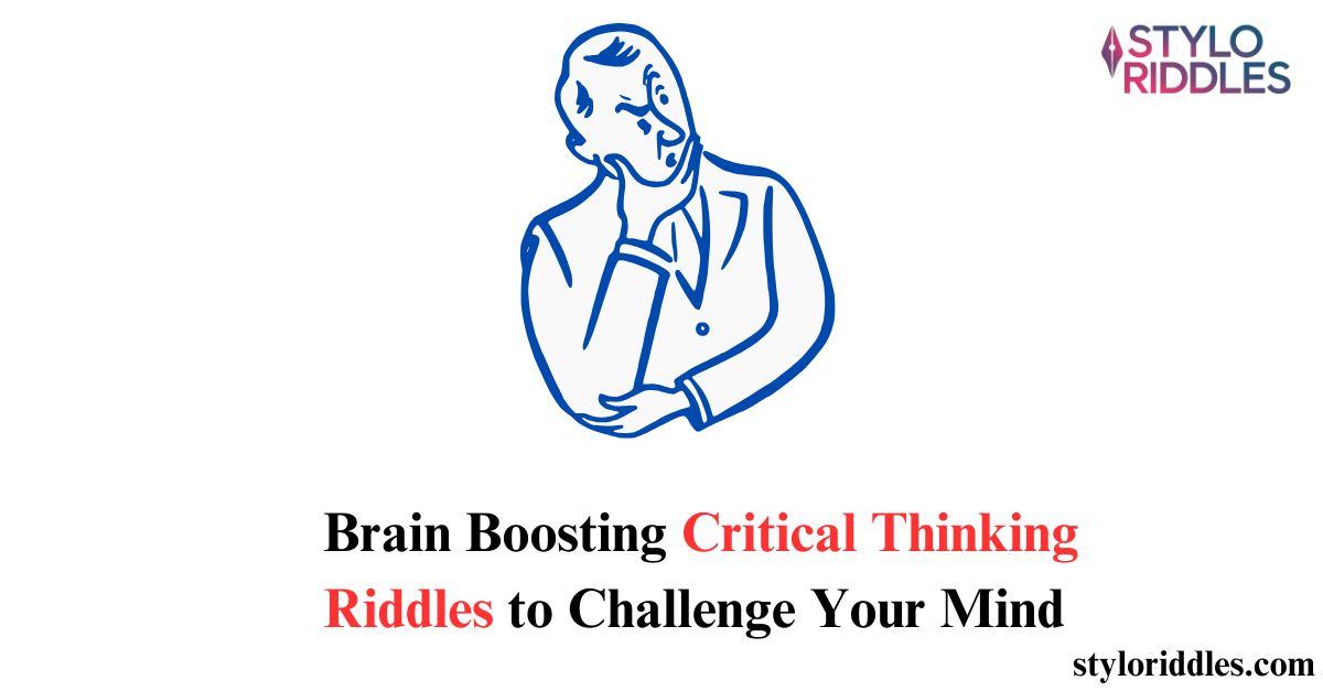 critical thinking riddles