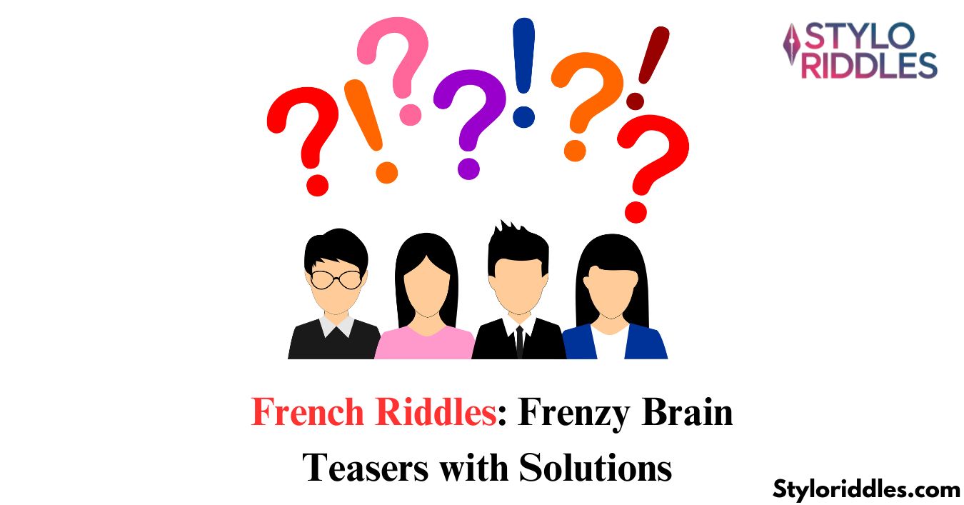 french riddles