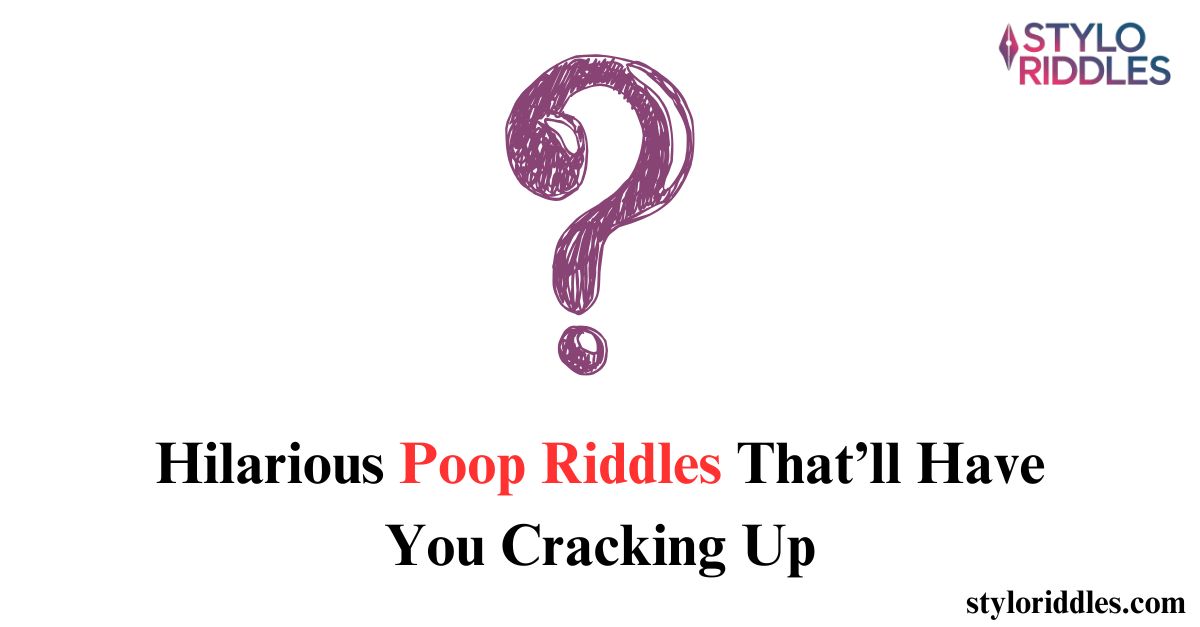 poop riddles