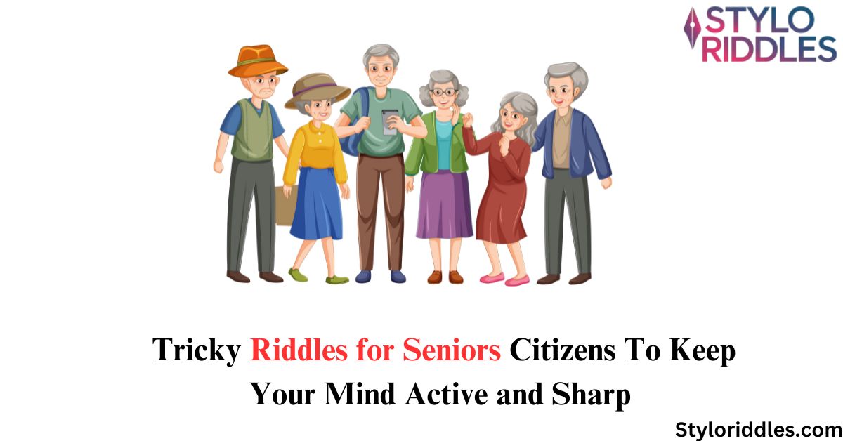 riddles for seniors