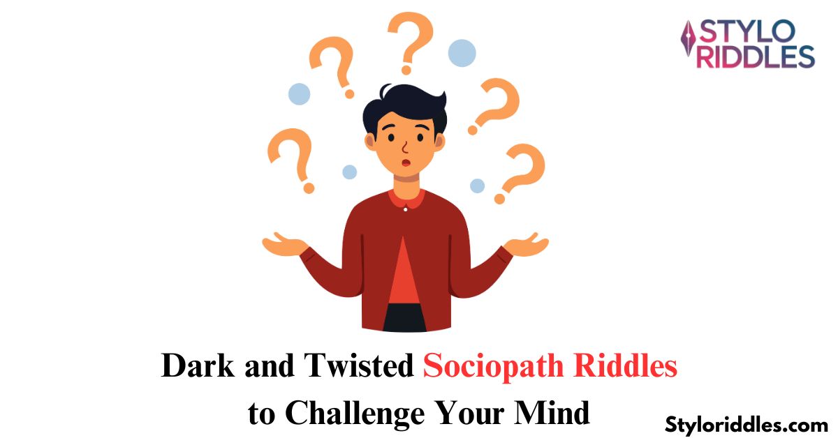 sociopath riddles