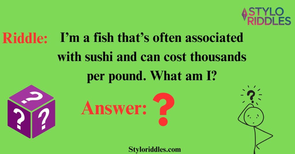 Best Riddles About Which Fish Cost the Most