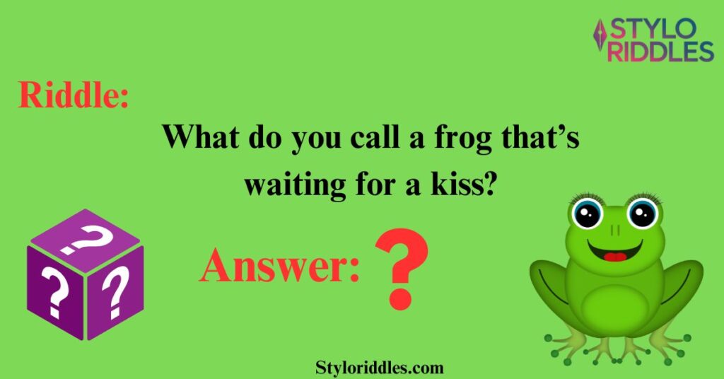 Frog Folklore Fun Riddles Inspired by Fairy Tales