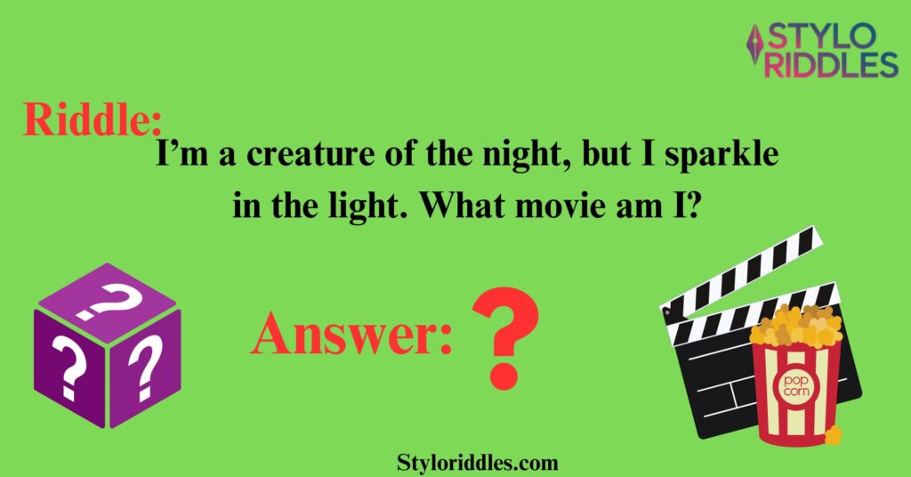 Hard Scary Movie Riddles for Adults and Experts