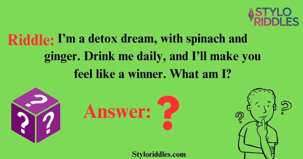 Healthy Smoothie Riddles for Nutrition Lovers