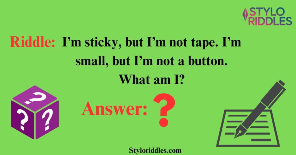 Stationery Riddles Puzzles from Your Desk