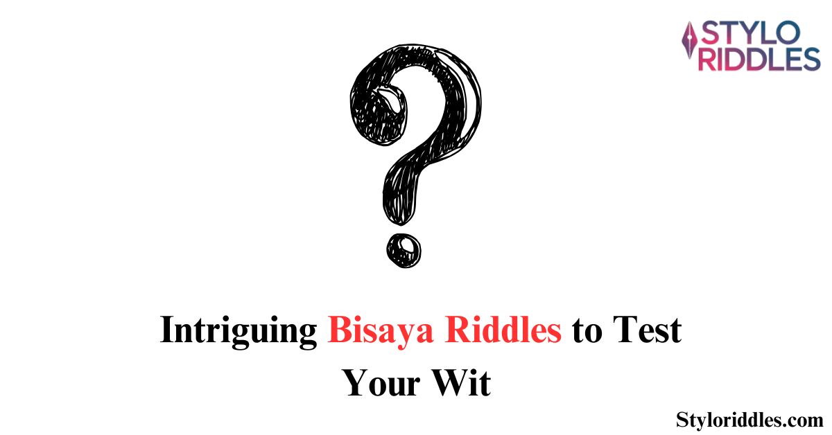 bisaya riddles